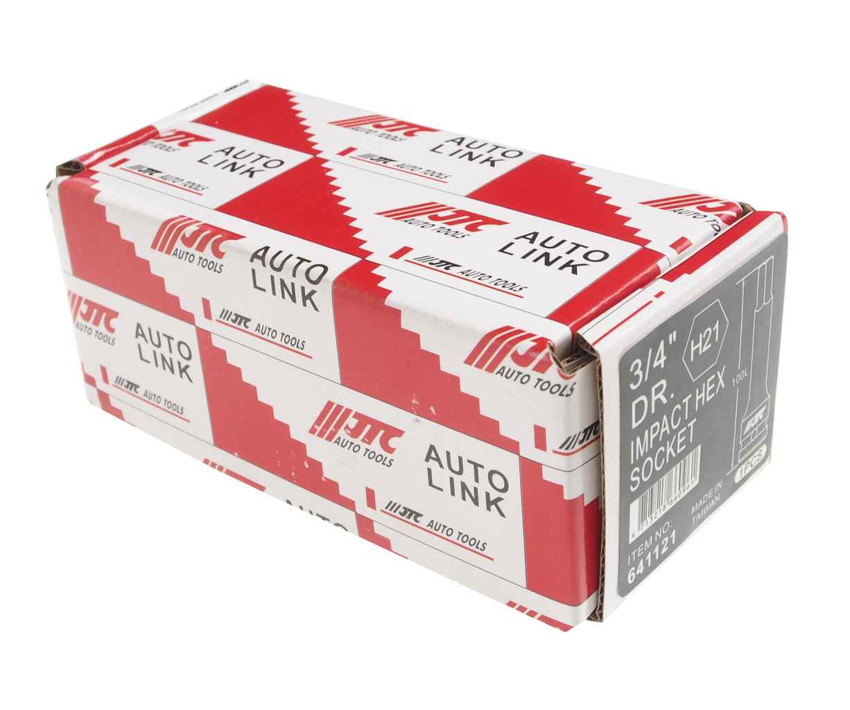 Головка торцевая 3/4" HEX H21 ударная L=100мм JTC фото, характеристики