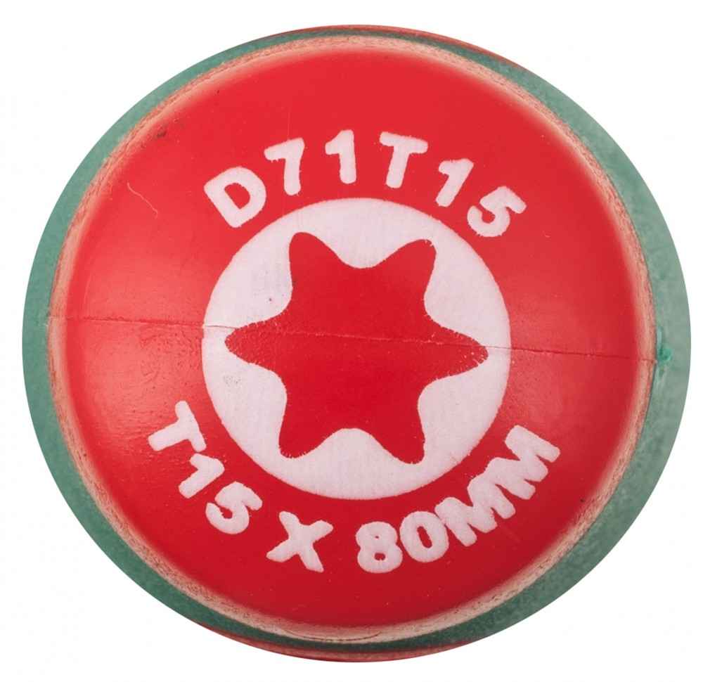 D71T15 Отвертка стержневая TORX® ANTI-SLIP GRIP, T15х80 фото, характеристики