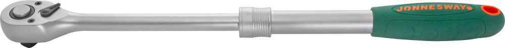 R5104 Рукоятка трещоточная телескопическая 1/2"DR, 72 зубца, 300-440 мм купить в ПРОМКОРП