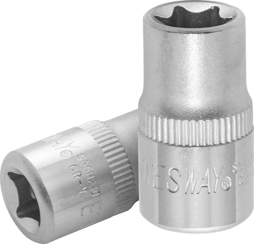 S06H210 Головка торцевая 1/4"DR, внешний TORX®, Е10 купить в ПРОМКОРП