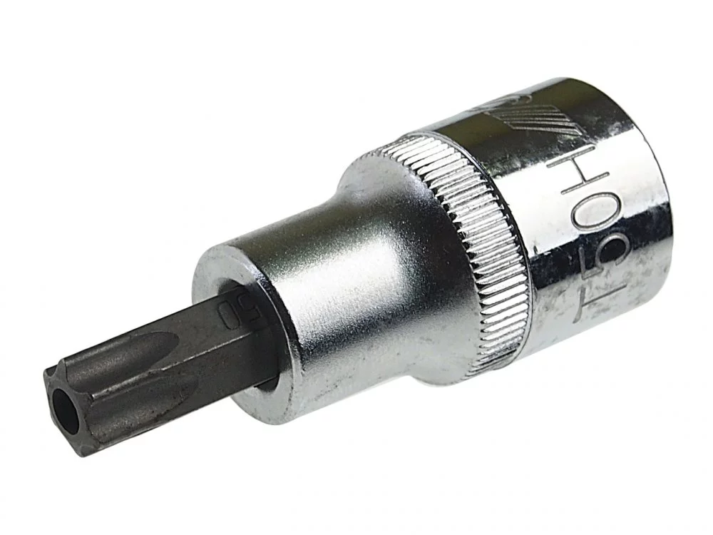 Бита-головка 1/2" TORX T50Hх55мм с отверстием JTC купить в ПРОМКОРП