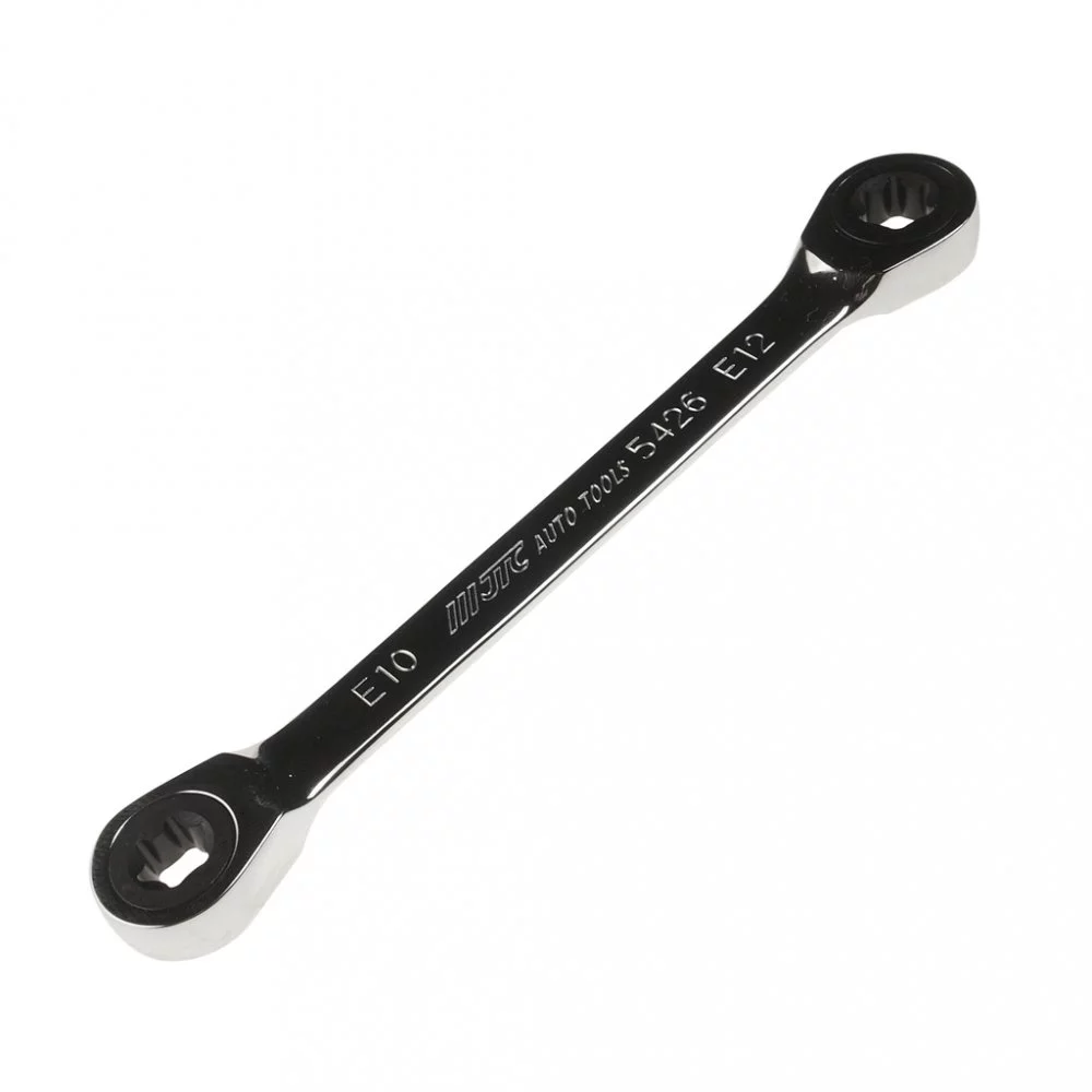 Ключ накидной TORX E10хE12 трещоточный JTC купить в ПРОМКОРП