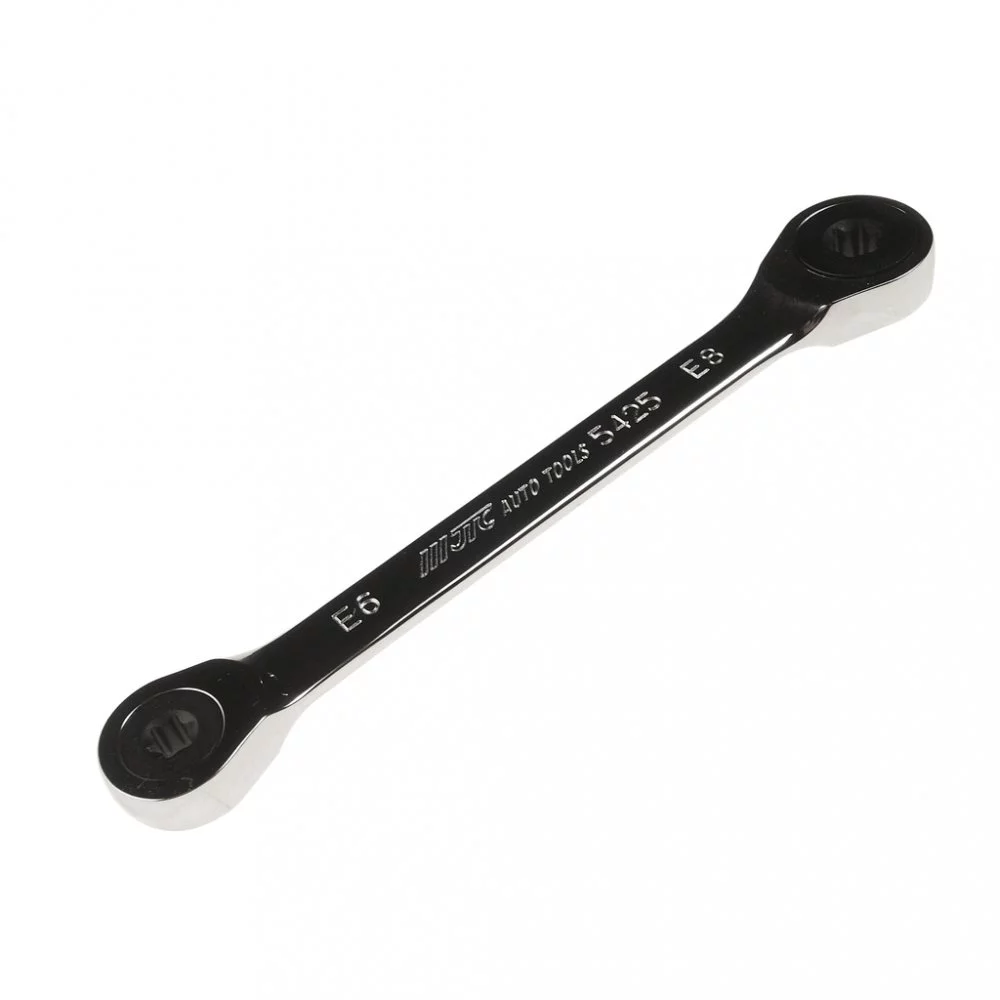 Ключ накидной TORX E6хE8 трещоточный JTC купить в ПРОМКОРП