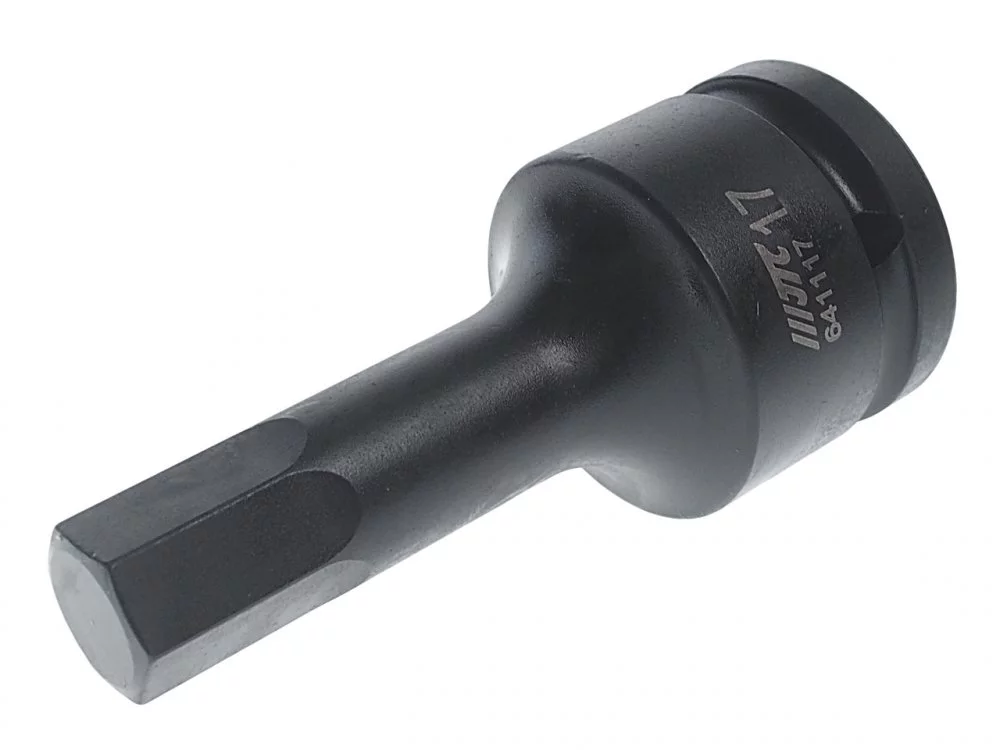 Бита-головка 3/4" HEX Н17 ударная L=100мм JTC купить в ПРОМКОРП