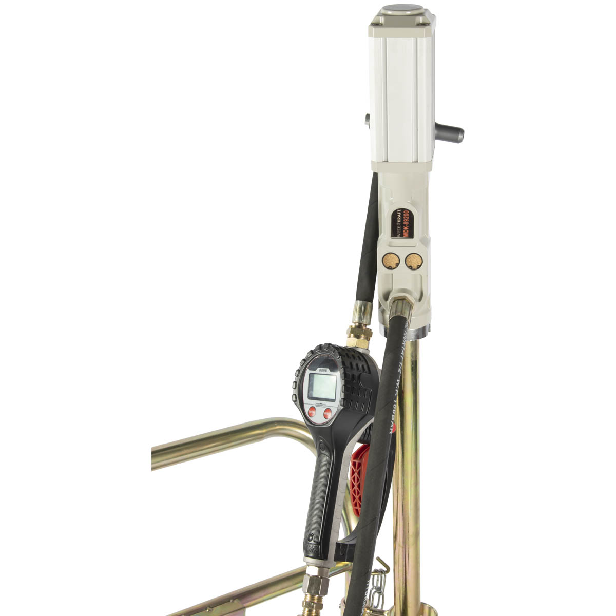 WDK-89200 Комплект для раздачи масла из 200 л бочек с помпой и цифровым раздаточным пистолетом фото, характеристики