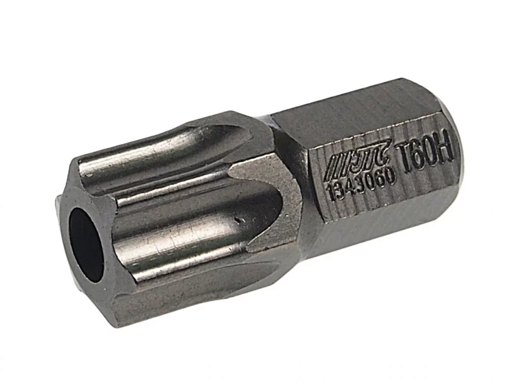 Бита TORX Т60Hх30мм 10мм S2 JTC купить в ПРОМКОРП