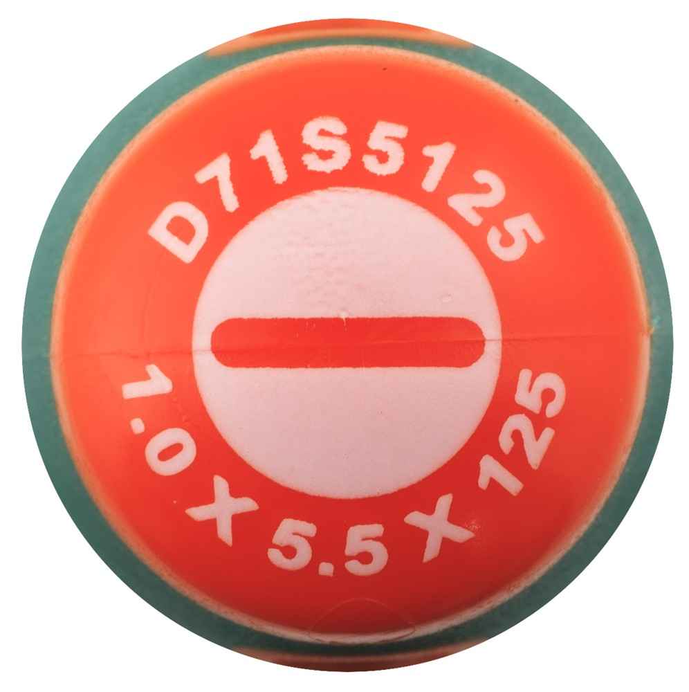 D71S5125 Отвертка стержневая шлицевая ANTI-SLIP GRIP, SL5.5х125 мм фото, характеристики