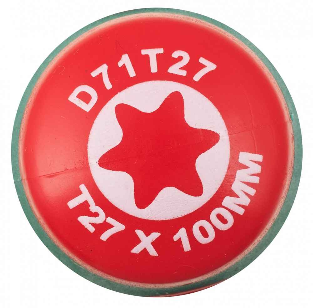 D71T27 Отвертка стержневая TORX® ANTI-SLIP GRIP, T27х100 фото, характеристики