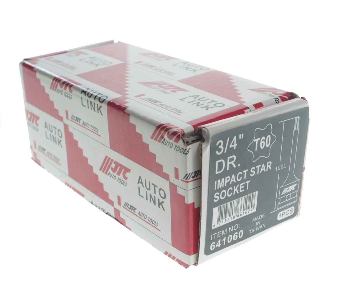 Головка торцевая 3/4" TORX T60 ударная JTC фото, характеристики