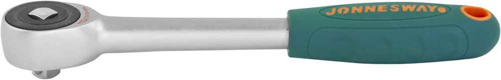 R6602 Рукоятка трещоточная ротационная со сквозным приводом 1/4"DR, 60 зубцов, 180 мм купить в ПРОМКОРП
