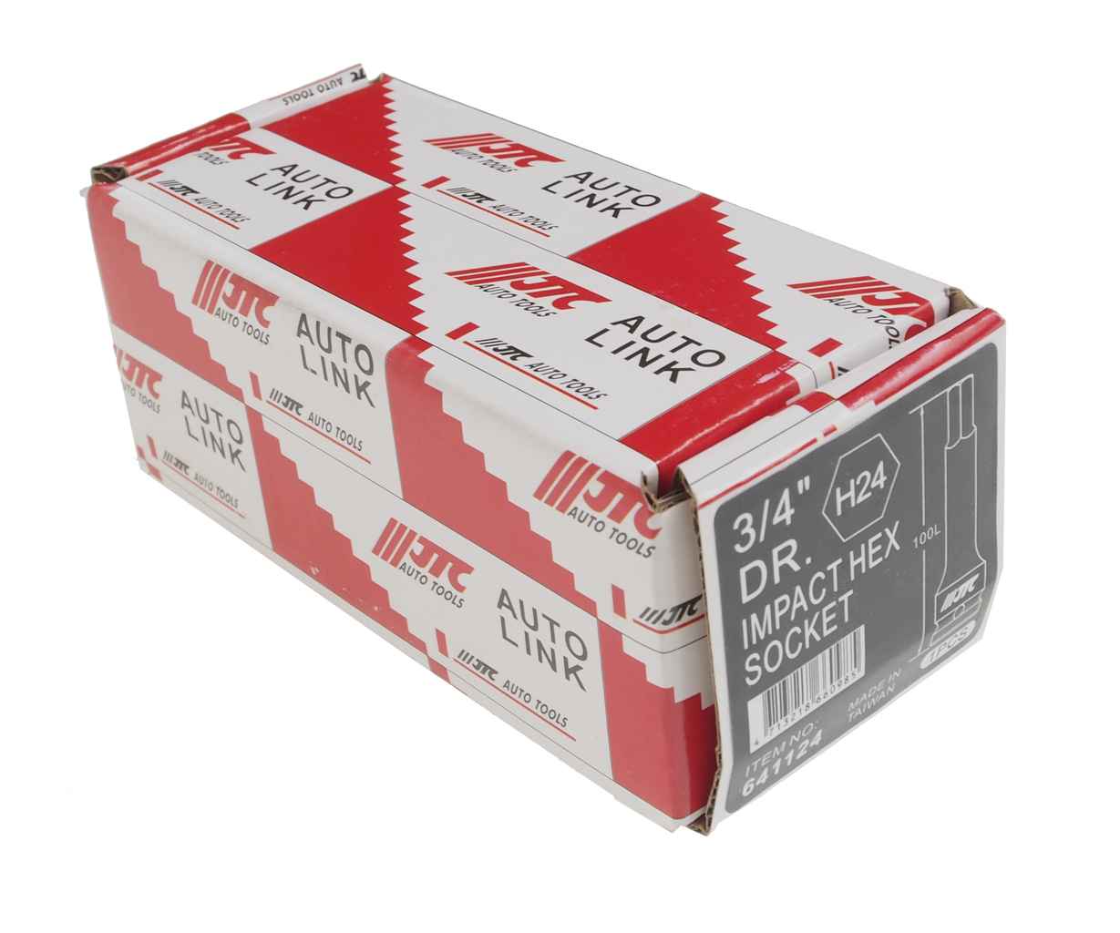 Головка торцевая 3/4" HEX H24 ударная L=100мм JTC фото, характеристики