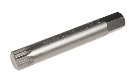 Бита SPLINE M12х75мм 10мм удлиненная S2 JTC фото, характеристики