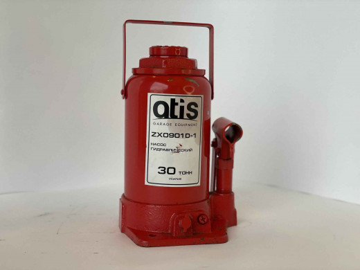 0901D-1 Бутылочный домкрат 30т. (Bottle Jack) ATIS 0901D-1 Бутылочный домкрат 30т. (Bottle Jack) фото, характеристики