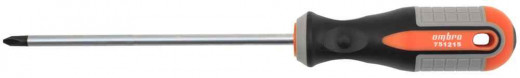 751215 Отвертка стержневая крестовая ROUND GRIP, PH2x150 мм фото, характеристики