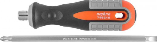 756215 Отвертка стержневая двусторонняя ROUND GRIP, РН2,SL6x150 мм фото, характеристики