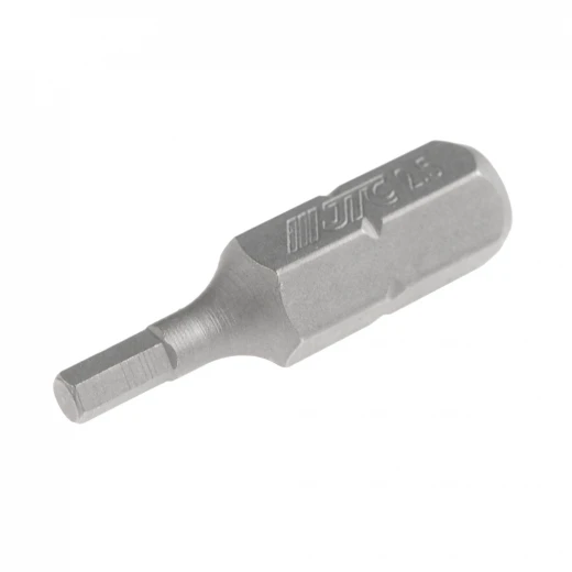 Бита HEX H2.5х25мм 1/4" DR 6-ти гранная S2 JTC фото, характеристики