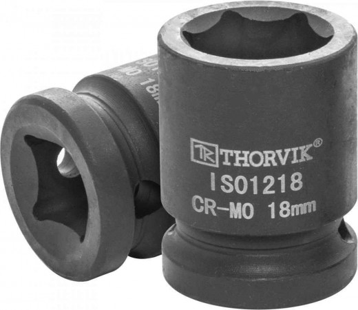 IS01218 Головка торцевая ударная 1/2"DR, 18 мм фото, характеристики