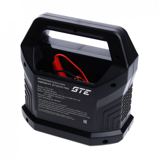 Устройство зарядное 12-24V 20A 200Ач GTE фото, характеристики