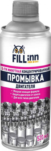 FL017 5-ти минутная концентрированная промывка двигателя, 520 мл фото, характеристики