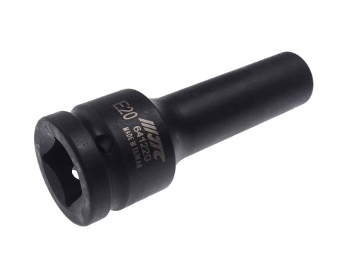Головка торцевая 3/4" TORX E20 ударная глубокая L=110мм JTC фото, характеристики