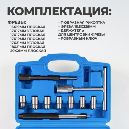 WDK-214980C1 Набор для чистки и восстановления посадочных мест форсунок фото, характеристики