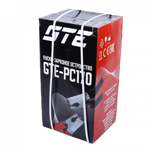 Устройство пуско-зарядное 6-12-24V/60-750Ач/1000А передвижное GTE фото, характеристики