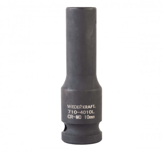 WDK-710-4010L Головка торцевая ударная глубокая 1/2", 6 граней, 10 мм фото, характеристики