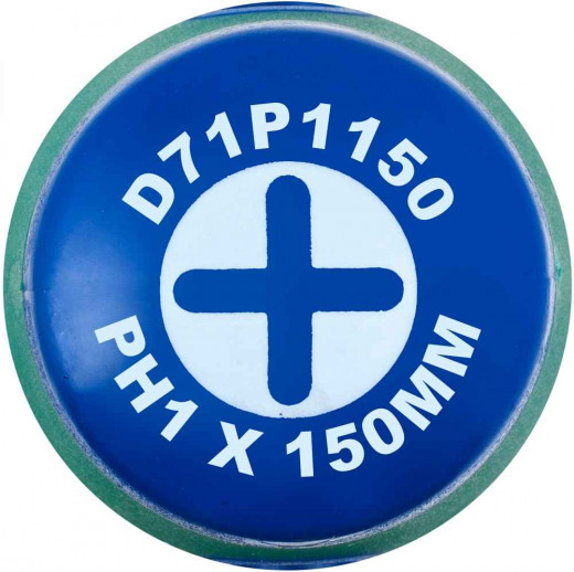 D71P1150 Отвертка стержневая крестовая ANTI-SLIP GRIP, PH1x150 мм фото, характеристики