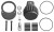R12082-R Ремонтный комплект для рукоятки трещоточной R12081, R12082, 1"DR, 24 зубца фото, характеристики