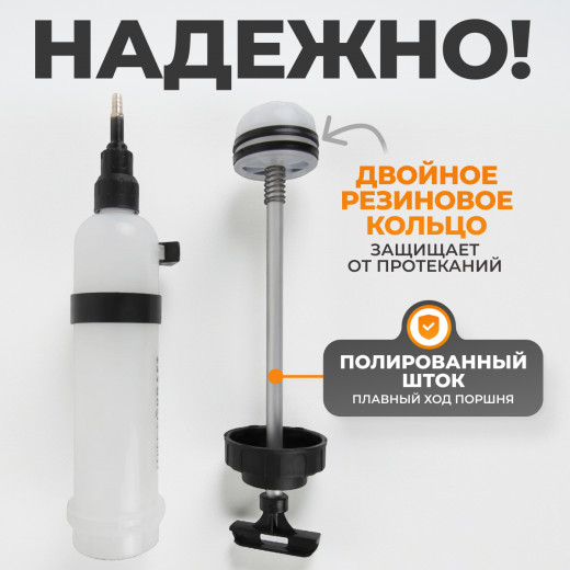 WDK-65283 Шприц для технических жидкостей 1,5 л фото, характеристики