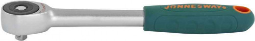 R6603 Рукоятка трещоточная ротационная со сквозным приводом 3/8"DR, 60 зубцов, 240 мм фото, характеристики