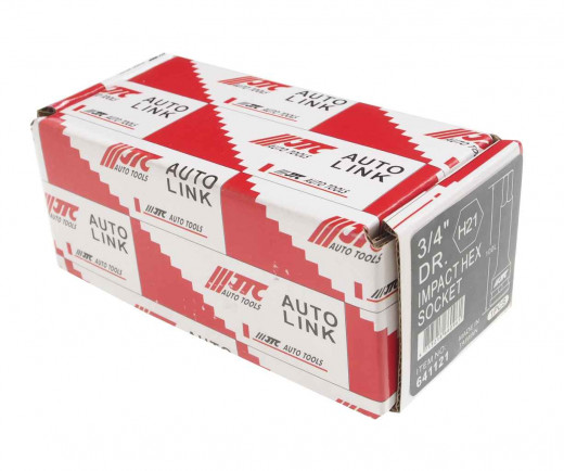 Головка торцевая 3/4" HEX H21 ударная L=100мм JTC фото, характеристики