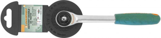 R6602 Рукоятка трещоточная ротационная со сквозным приводом 1/4"DR, 60 зубцов, 180 мм фото, характеристики