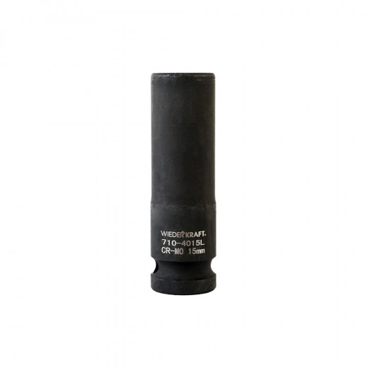 WDK-710-4015L Головка торцевая ударная глубокая 1/2", 6 граней, 15 мм фото, характеристики