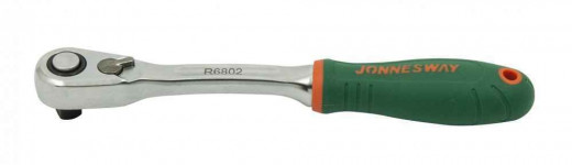 R6802 Рукоятка трещоточная 1/4"DR, 60 зубцов, 140 мм фото, характеристики
