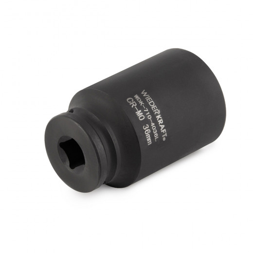 WDK-710-4036L Головка торцевая ударная глубокая 1/2", 6 граней, 36 мм фото, характеристики