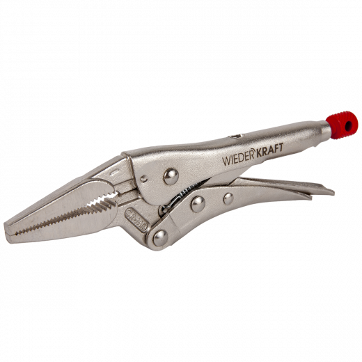 WDK-65046 Зажим сварочный С-образный с фиксатором. Струбцины сварочные. (243х89х25 мм) фото, характеристики