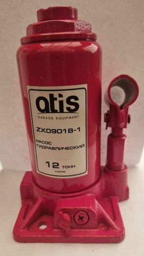 0901B-1 Домкрат бутылочный 12т. (Bottle Jack) ATIS 0901B-1 Домкрат бутылочный 12т. (Bottle Jack) фото, характеристики