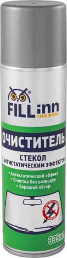 FL014 Очиститель стекол с антистатическим эффектом, 335 мл (аэрозоль) фото, характеристики