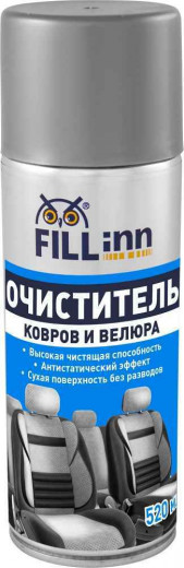 FL013 Очиститель ковров и велюра, 520 мл (аэрозоль) фото, характеристики
