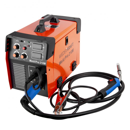Weld Pro 210M Сварочный аппарат инверторный 210A, 220В, MIG/MAG/MMA фото, характеристики