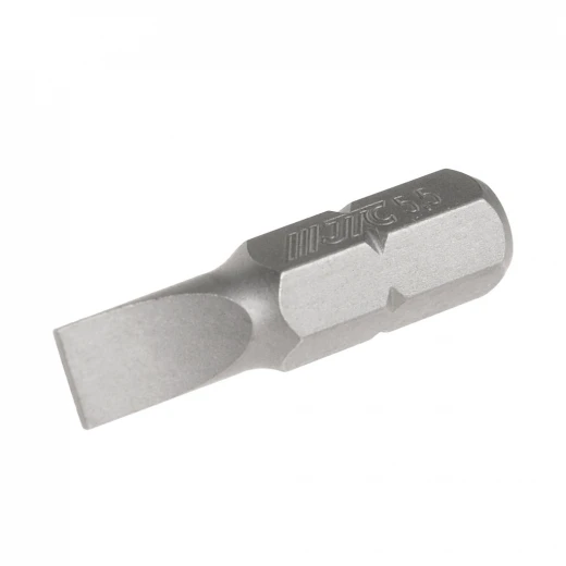 Бита шлицевая SL 1.0х5.5х25мм 1/4" DR S2 JTC фото, характеристики