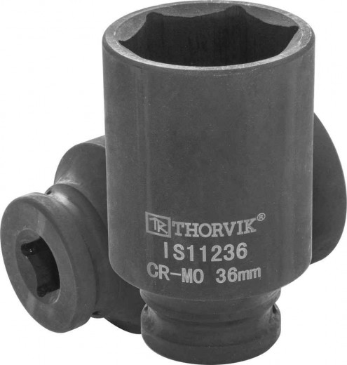 IS11236 Головка торцевая ударная глубокая 1/2"DR, 36 мм фото, характеристики