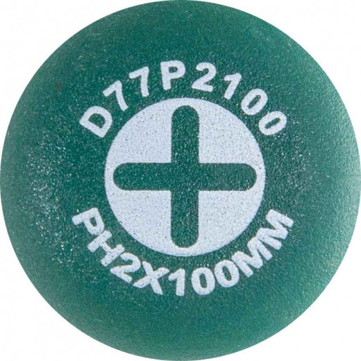 D77P2100 Отвертка стержневая крестовая ANTI-SLIP GRIP, PH2х100 мм фото, характеристики