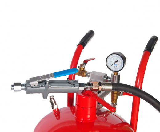 Аппарат пескоструйный 38л шланг 1/2", 250PSI JTC фото, характеристики