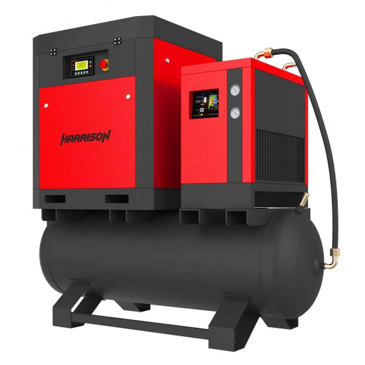 HRS-943800TD10 Компрессор винтовой 3 в 1 (компрессор + ресивер + осушитель): HRS-943800TD10; Произво фото, характеристики