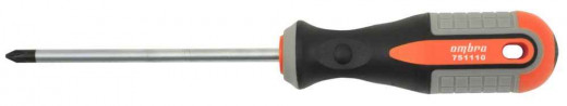 751110 Отвертка стержневая крестовая ROUND GRIP, PH1x100 мм фото, характеристики