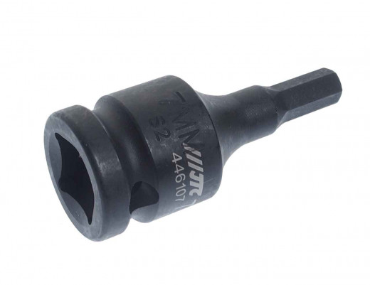 Бита-головка 1/2" HEX H7х25мм ударная L=60мм JTC фото, характеристики