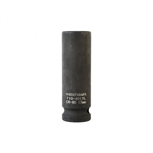 WDK-710-4017L Головка торцевая ударная глубокая 1/2", 6 граней, 17 мм фото, характеристики