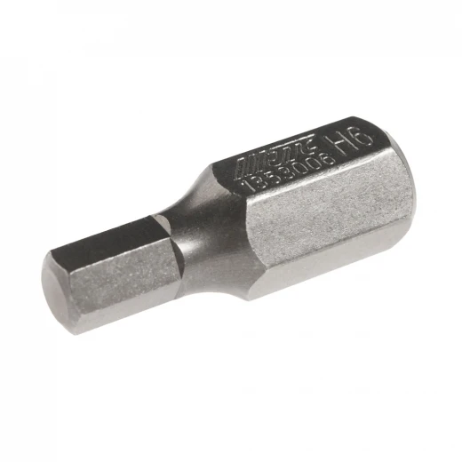 Бита HEX H6х30мм 10мм 6-ти гранная S2 JTC фото, характеристики